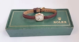 Rolex 9k Yellow Gold 1926 Vintage Hand Winding Ladies Wristwatch - Picture 1 of 16