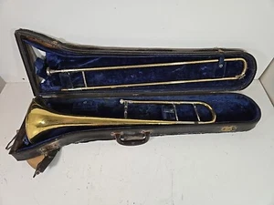CONN ELKHART INDIANA DIRECTOR TROMBONE - Picture 1 of 18