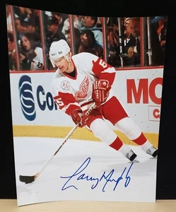 Larry Murphy Signed 8 x 10 Color Photo Red Wings - Picture 1 of 1