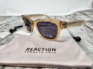 NEU!! Kenneth Cole New York KC7173 Sonnenbrille Gr. 49 21 140 45A GLÄNZEND HELLBRAUN - Bild 1 von 5