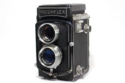 Film Tested［Exc+5］RICOHFLEX Dia M TLR 6×6 RIKEN RICOH 8cm f3.5 Film Camera JAPAN - Image 1 of 4