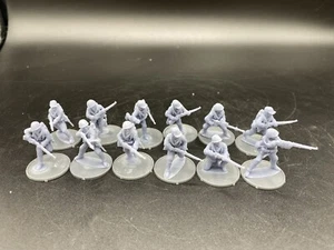 28mm, 3D Printed, WW2, Japanese, Special Landing Force, (12) Bolt Action. - Bild 1 von 12