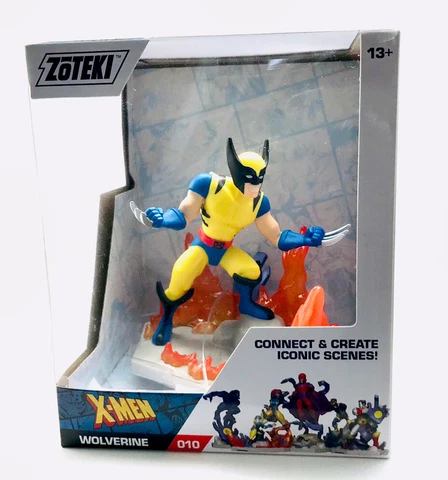 X-Men Series 1 Wolverine 4" Figure Marvel Superhero New Zoteki Factory Sealed!! Cover