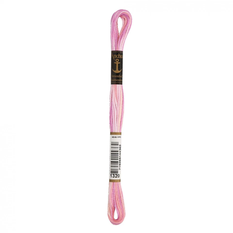 Anchor Multicolour Stranded Cotton 6 Strands x 8m Skein - Shade 1320 - Image 1 of 1