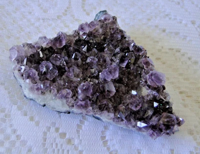 AMÉTHYSTE QUARTZ NATUREL 402g MINÉRAUX DE COLLECTION - Photo 1/4