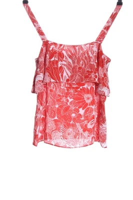 H&M Blouse à enfiler Dames Blouse T EU 32 rouge-blanc style décontracté - Photo 1/4