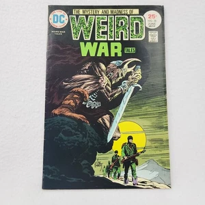Weird War Tales #38 - 1975 DC Comics Joe Kubert Cover Bronze Age Horror - Picture 1 of 9