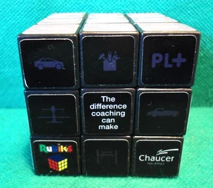 Original offizielle Rubiks Chaucer Versicherung 3x3x3 Square Mind Puzzle Promo Würfel - Bild 1 von 4