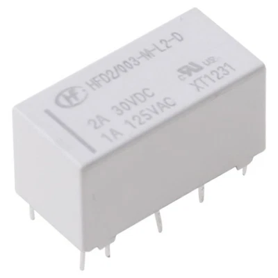 Double In-line Single Coil Relay 10P 3V Coil Bistable Latching Micro Mini Relay - Image 1 of 4