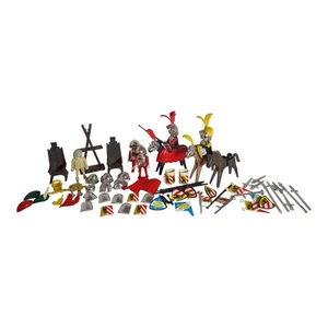 PLAYMOBIL Vintage Knight Set Joust Set Knights Horses Replacement Accessories - Picture 1 of 5