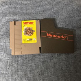 Nintendo NES Werewolf The Last Warrior Game Cartridge Tested & Working