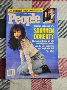 People Mag Nov 9, 1992 Shannen Doherty, 21-year-old Talks About 90210, UNREAD LN - Picture 1 of 15