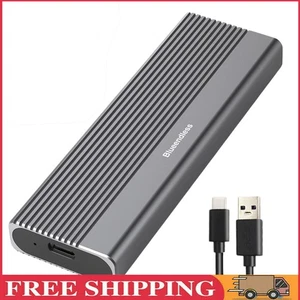 M.2 NGFF Mobile Hard Drive Box Gen2 10Gbps External SSD Case (SATA C to USB) - Bild 1 von 12
