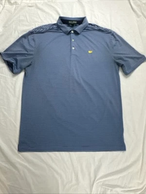 Polo Augusta National Masters Hombre Talla XL Rayas Azul  Foto 1 de 4