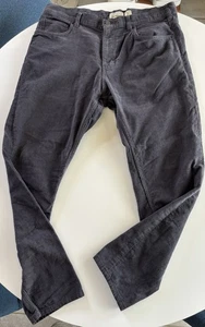 Pantalone uomo Patagonia taglia 38 x 30 grigio velluto a coste cotone - Foto 1 di 6