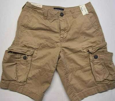 Nuevo con etiquetas Pantalón Corto Aero Hombre Elastizado Carga Caqui 27W Golpes Justo Debajo de la Rodilla Foto 1 de 4