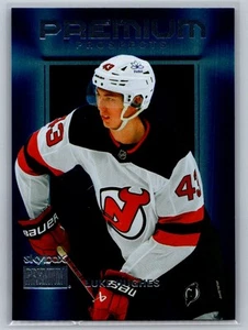 2023-24 Skybox Metal #PP-50 Luke Hughes SkyBox Premium Prospects Devils - Picture 1 of 2