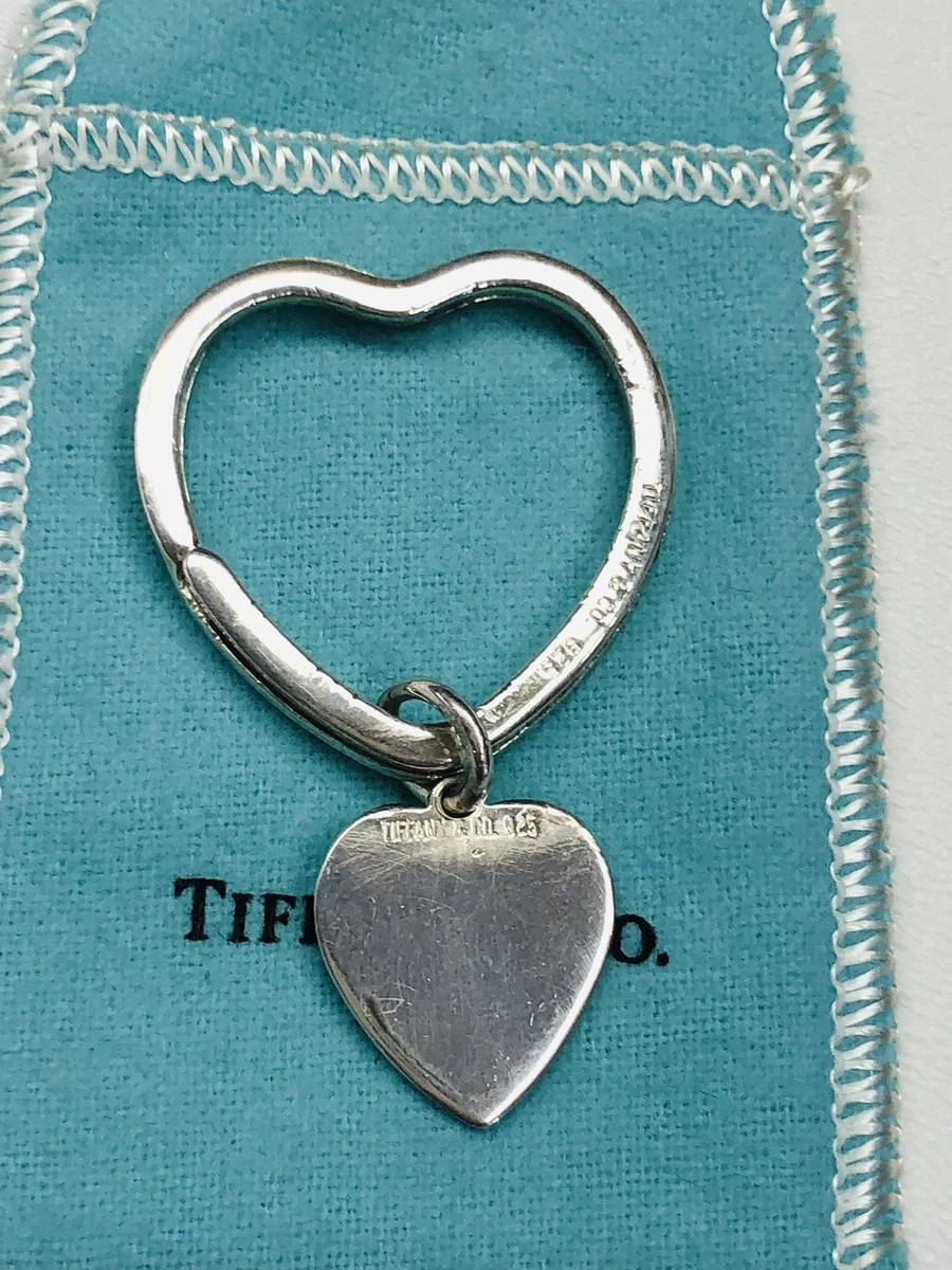 tiffany heart key ring products for sale | eBay