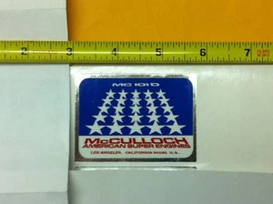 McCulloch Kart  decal MC 101d mc-101 d - Bild 1 von 1