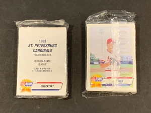 1993 Fleer Procards St. Petersburg Cardinals Dimitri Young Sealed Minor Team Set - Picture 1 of 1