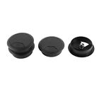 4Pcs 50mm Mounting Hole Diameter Computer Desk Table Counter Top Wire Grommets