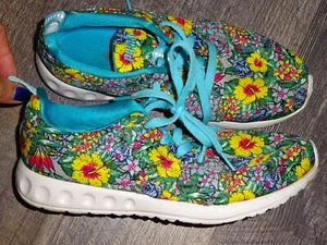 shoes running training walking PUMA floral hibiscus women 9 - Picture 1 of 8