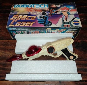 VINTAGE ULTRA RARE ROBOTECH SPACE LASER GUN TOY W/ SOUND ARGENTINA HARMONY GOLD - Picture 1 of 12