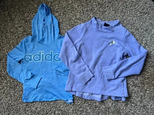 Girls Lot Of 2 Size 16 Youth Size XL Sweatshirts Adidas Nike Hoodie - Picture 1 of 6