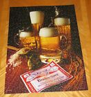 Vintage 1982 Springbok 500 Piece Puzzle - Budweiser Beer Ahhh - Assembled
