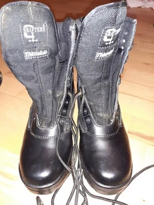 Botas de Senderismo Grafters Cuero Negro.9 Ojos. Sin rasguños ni manchas... ¡muy limpio! - Imagen 1 de 11