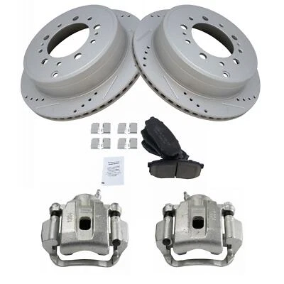 Kit de freio a disco traseiro para Toyota Tundra 2007-2015 Sequoia - Imagem 1 de 4