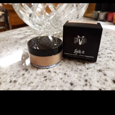 Kat Von D Lock-It Brightening Powder PEACH (warm bisque) ORIGINAL FORMULA BNIB - Image 1 of 4