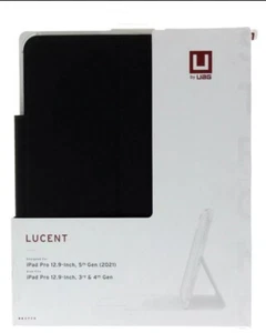 UAG Apple iPad Pro 12.9 inch 5th Gen 2021 Lucent Case - Black - Picture 1 of 6