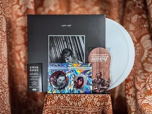 SPLIT SEAM Taylor Swift Folklore Long Pond Studio Sessions Chinese Gray Vinyl - Picture 1 of 10