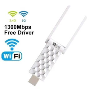 Wifi Range Extender Internet Booster 1300Mbps router Signal USB Amplifier S7B3 - Photo 1/11