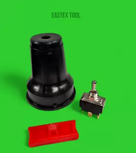 TOGGLE SWITCH, SWITCH LINER, & BUTTON SWITCH KIT FOR RIDGID 700 PIPE THREADER - Picture 1 of 5