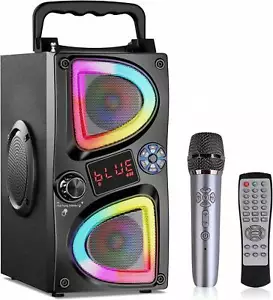 Bluetooth Speaker, 60W(Peak) Wireless Portable Small Home Party Speakers - Picture 1 of 9