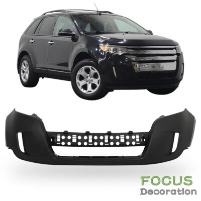 Front Bumper Cover Fascia Replacement Primered For Ford Edge 2011 2012 2013 2014 - Image 1 of 4