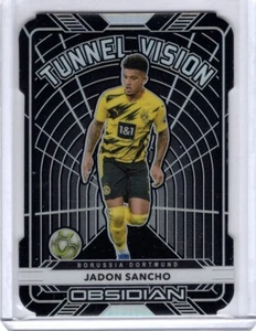 2020-21 Panini Obsidian Tunnel Vision #3 Jadon Sancho 71/99 - Picture 1 of 2