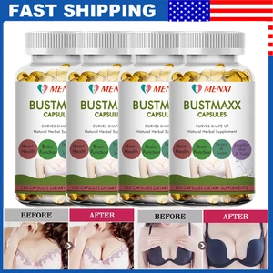 BustMaxx  Breast Growth Pills All Natural Breast Herbs for Breast Growth Bigger - Picture 1 of 18
