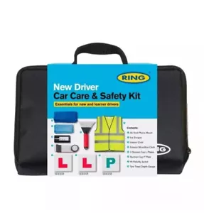 Ring New Drivers Kit Car Care, Gift Set, Essential Learner Road Starter Pack - Picture 1 of 8