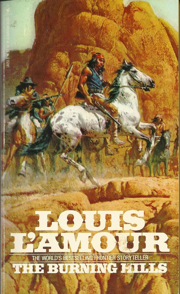  Burning Hills by Louis L'Amour VERY GOOD,FREE SHIP USA Foto 1 de 1