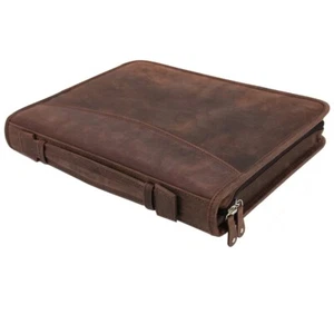 Pride and Soul Ringbuchmappe VIGGO A4 Businessmappe Organizer Leder braun 30125 - Bild 1 von 2