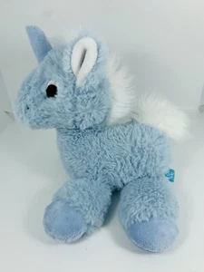 Manhattan Toy Unicorn Plush Floppies Baby Blue 7" Stuffed Animal Toy 2017 - Picture 1 of 8