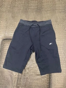 Nike MEN'S Modern Sweat Shorts Black 805152 010 NEW - Picture 1 of 4