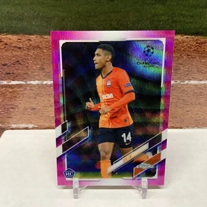 2020-21 Topps Chrome UEFA Champions League Tete Pink  Wave  Rookie Card #63 - Picture 1 of 2