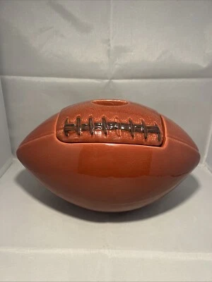 Treasure Craft Football Cookie Jar, Made in USA, Vintage - Image 1 of 4