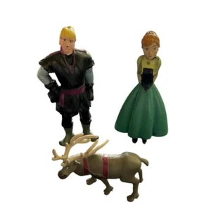 Figuras de Disney Frozen Kristoff Sven Anna adornos para pasteles - Imagen 1 de 5