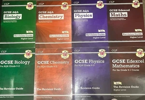 NEW CGP GCSE Revision Guides (9-1) Bundle 2025 + Free Book With Bundle - Picture 1 of 21