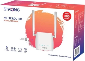 STRONG Routeur 4G LTE WLAN 300M LTE jusqu'à 150 Mbit/S Port LAN Blanc - Photo 1/1